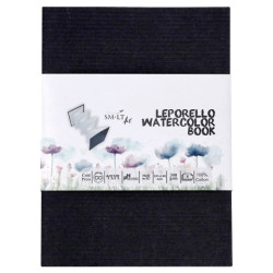 SM-LT leporello accordion watercolor block 10.5x14.8cm 8ark