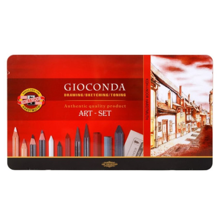 Koh-i-noor gioconda art 8891 medium set in metal case