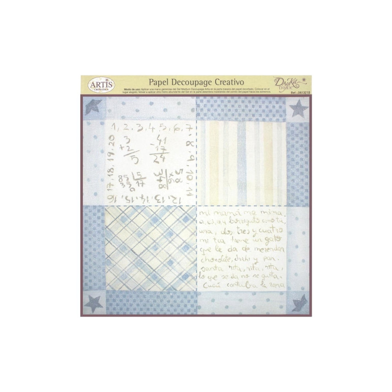 Dayka papier do decoupage 32x31cm 0813218 - sklep plastyczny - szał dl