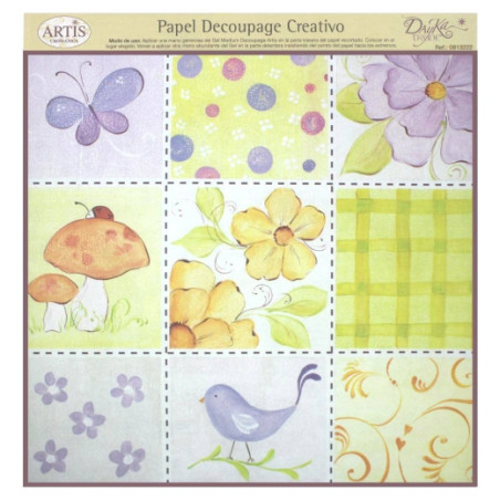 Dayka decoupage paper 32x31cm 0813222