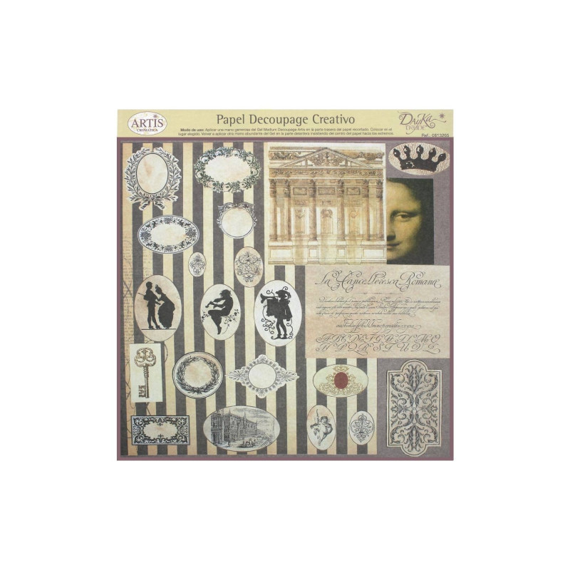Dayka decoupage paper 32x31cm 0813265