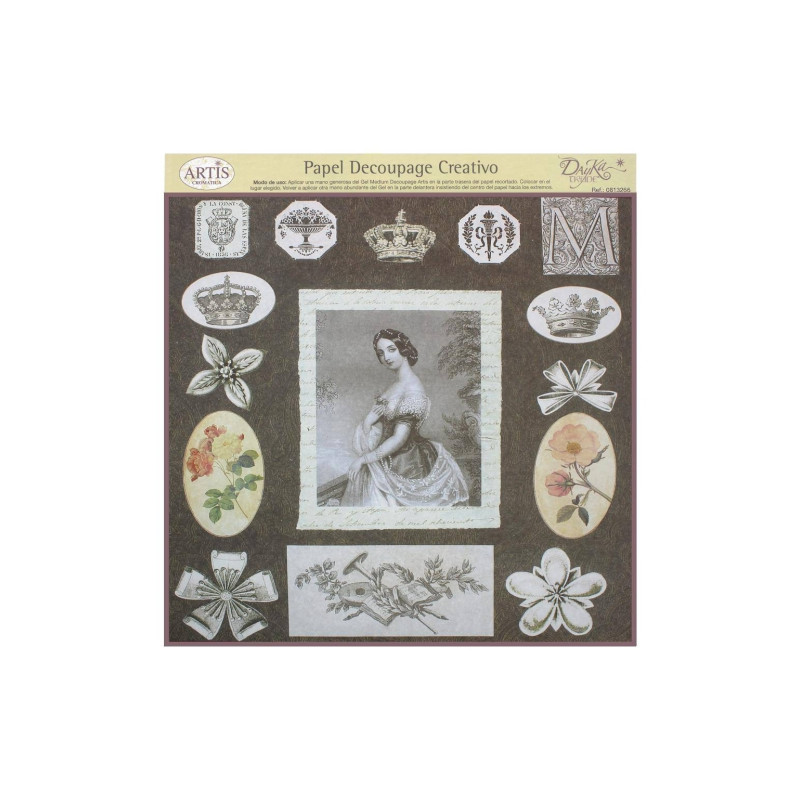 Dayka decoupage paper 32x31cm 0813266