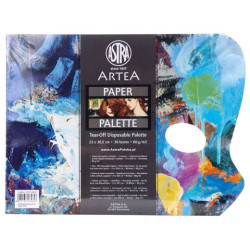 Astra artea papierowa paleta malarska 23x30,5cm 36ark - sklep plastycz