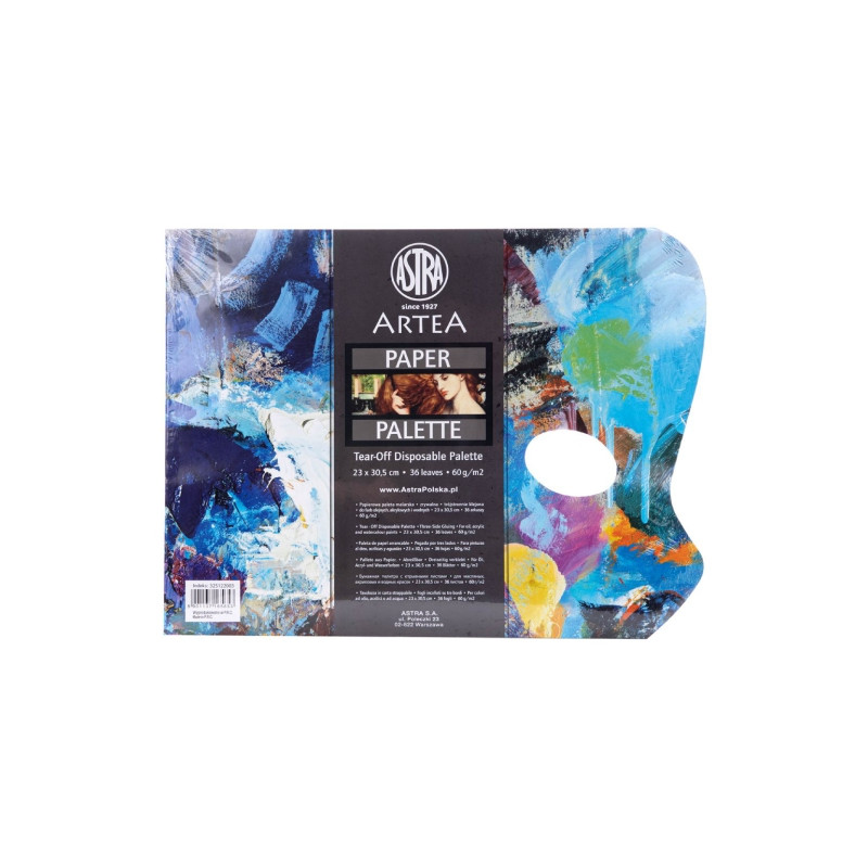 Astra artea paper painting palette 23x30.5cm 36ark