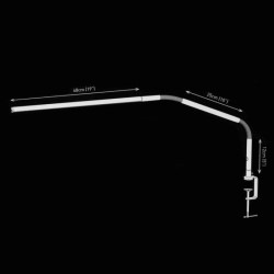 Daylight Slimline 3 table led lamp
