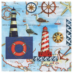 Ambiente decoupage napkin 18-13305950 maritime