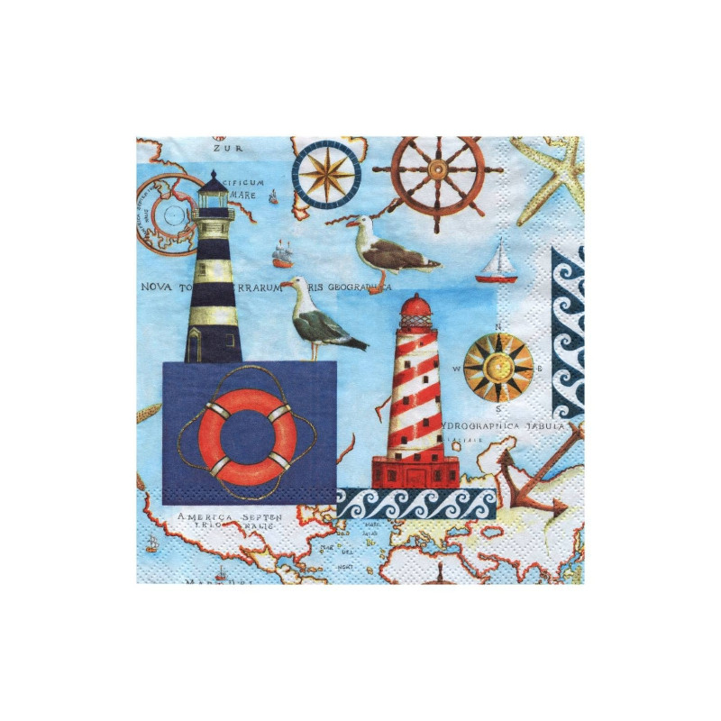 Ambiente decoupage napkin 18-13305950 maritime