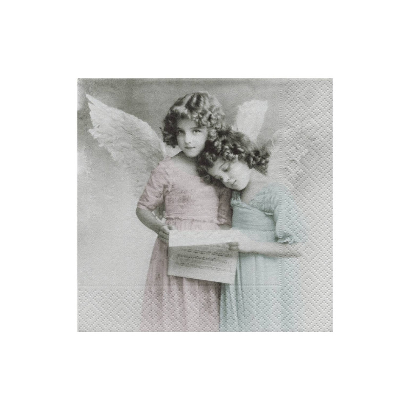 Sagen decoupage napkin 14-2080 angel reading