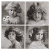 Sagen decoupage napkin 15-80017 vintage children