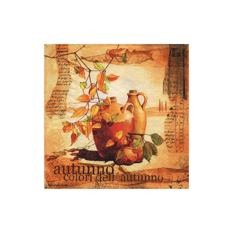 Serwetka do decoupage Ambiente 14-13306985 autunno - sklep plastyczny