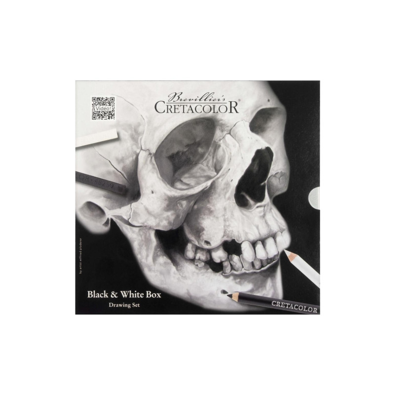 Cretacolor black&white sketch set 25 pieces