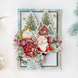 DP Craft złote kryszałki gwiazdki samoprzylepne 46 sztuk - sklep plast