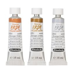 Schmincke liquid earth farba wodna 15 ml - sklep plastyczny - szał dla