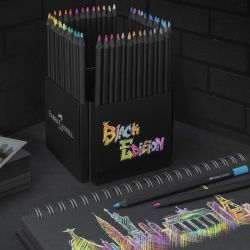 Faber-Castell black edition set of 50 triangular pencils