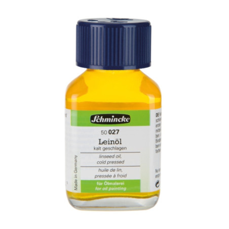 Schmincke olej lniany 60ml 50027 - sklep plastyczny - szał dla plastyk