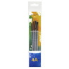 Restaurohouse basic 4a set of 4 synthetic brushes - art store