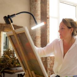 Daylight easel lamp go lampa akumulatorowa na sztalugę - sklep plastyc