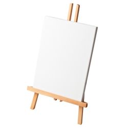 Galfrez virgo three-legged beech table easel - art store - s