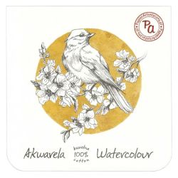 PA lark watercolor block 15x15cm 20ark - art store - craze