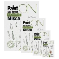 Clairefontaine paint on misca block mix media 250g 15ark - art store