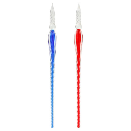 Herbin szklane piórko do kaligrafii 18cm - sklep plastyczny - szał dla