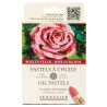 Sennelier rose in bloom set of 6 oil pastels - art store -.