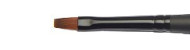 Raphael stradivarius 8343 flat brush curved synthetic brush imitation kolinsky