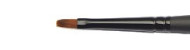 Raphael stradivarius 8343 flat brush curved synthetic brush imitation kolinsky