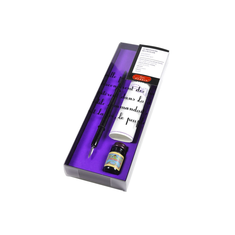 Herbin calligraphy learning set - art store - craze for plastics