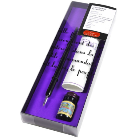 Herbin calligraphy learning set - art store - craze for plastics