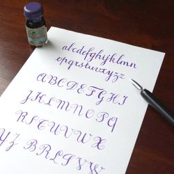 Herbin calligraphy learning set - art store - craze for plastics