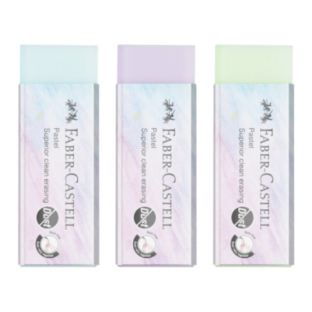 Faber Castell pastelowa gumka dust-free eco - sklep plastyczny - szał
