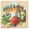 Serwetka do decoupage ambiente 19-13309375 italian food - sklep plasty