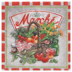 Decoupage napkin ambiente 19-13309140 market - art store -.