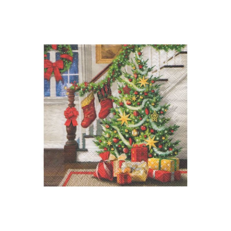 Decoupage napkin ambiente 18-33304930 decorated staircase - store