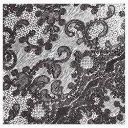Decoupage napkin ambiente 18-13305837 lace black - art store