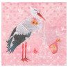Decoupage napkin ambiente 16-13307565 baby girl stork - pla store