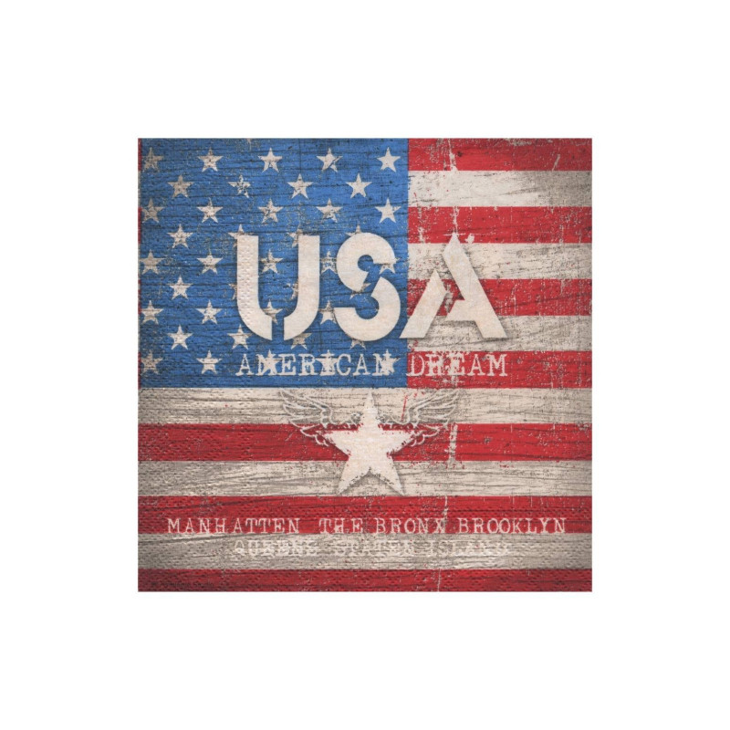 Serwetka do decoupage ambiente 30-13307850 american dream - sklep plas