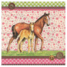 Serwetka do decoupage ambiente 12-13309205 signed horses - sklep plast