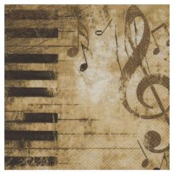 Serwetka do decoupage ambiente 7-13305765 piano - sklep plastyczny - s