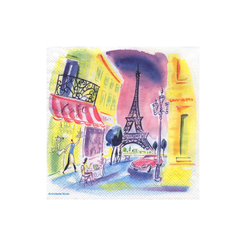 Serwetka do decoupage ambiente 2-13307235 c'est la vie - sklep plastyc