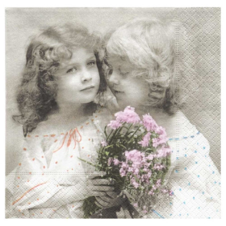 Decoupage napkin sagen 12-80011 - art store - craze for pla