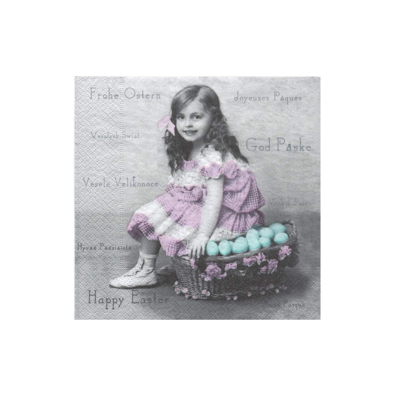 Decoupage napkin sagen 11-80029 - art store - craze for pla