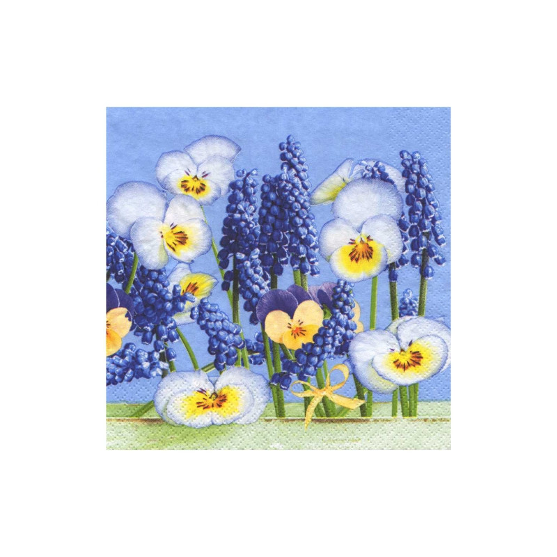 Serwetka do decoupage daisy 18-005301 wiosna - sklep plastyczny - szał