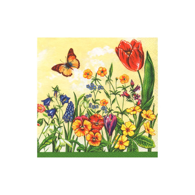 Poppy decoupage napkin 14-000302 - art store - craze for pla
