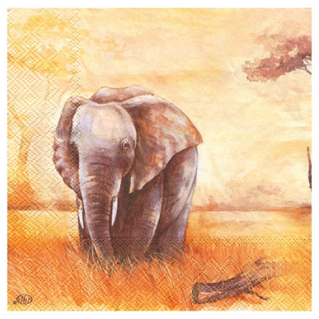 Decoupage napkin ihr 8-L523800 savuti - art store - d craze