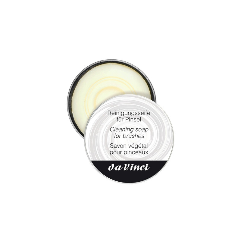 Da Vinci kernseife s.4433 brush cleaning soap 100g - pla store