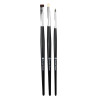 Borciani Bonazzi pastel No. 3 set of 3 detail brushes - plastyc store