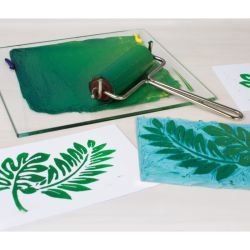 Schmincke College Linoprint set of 5 linocut paints 75ml - pla store