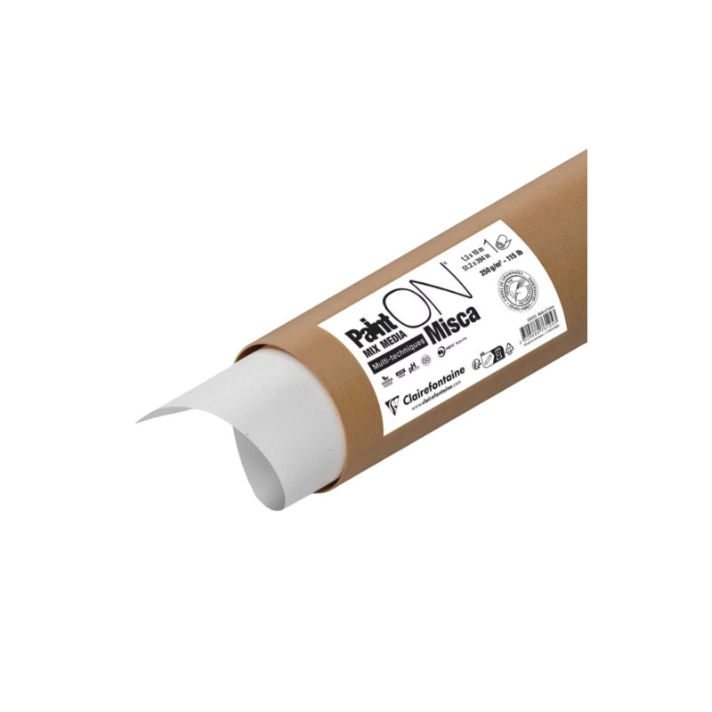 Clairefontaine paint on misca rolka papieru 1,3x10m 250g - sklep plast